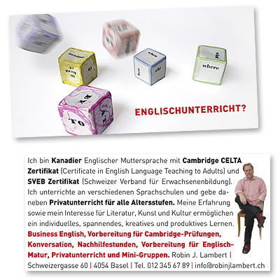 Werbeflyer